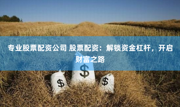 专业股票配资公司 股票配资：解锁资金杠杆，开启财富之路