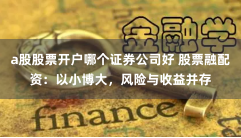a股股票开户哪个证券公司好 股票融配资：以小博大，风险与收益并存
