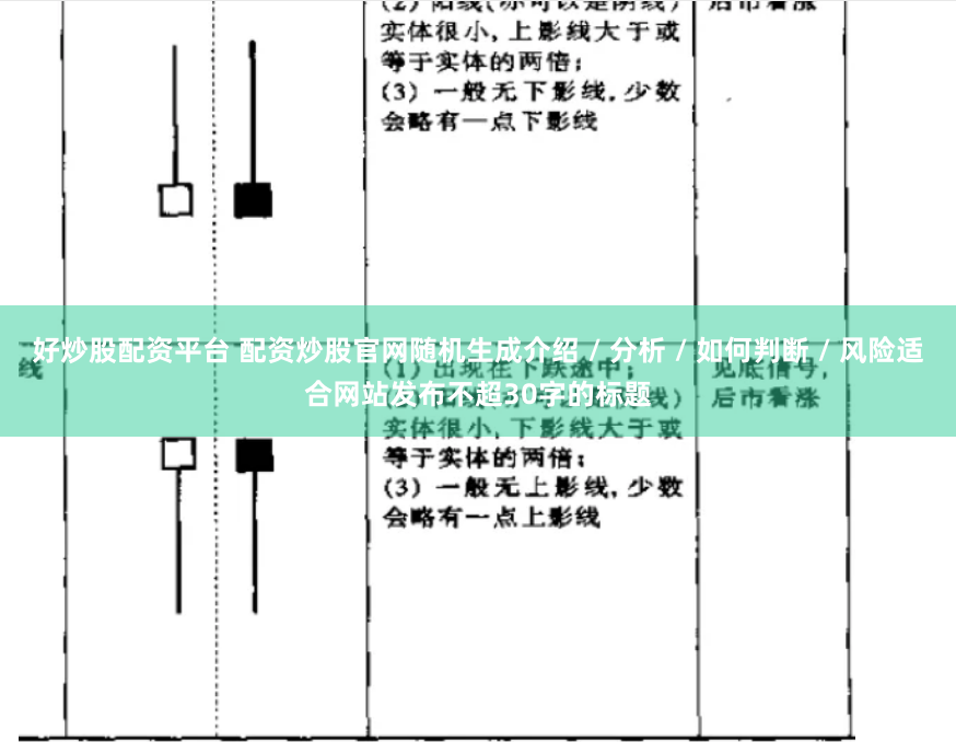 好炒股配资平台 配资炒股官网随机生成介绍 / 分析 / 如何判断 / 风险适合网站发布不超30字的标题